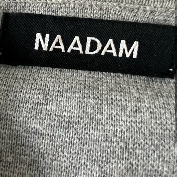 Naadam Gray Sweatshirt in Small - Picture 2 of 4